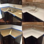 Before and After Countertop Refinishing