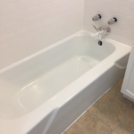 image of an after bathtub refinishing